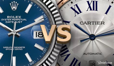 cartier vs rolex watch|Rolex vs. Cartier .